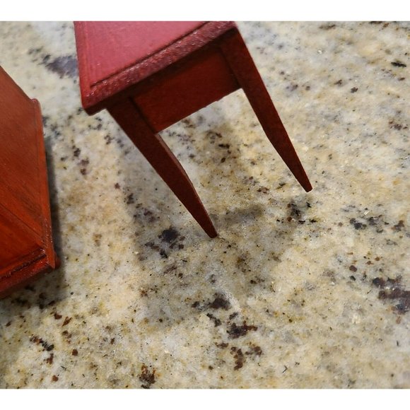 Toys Greenbrier International Doll House Furniture Red Wood Buffet